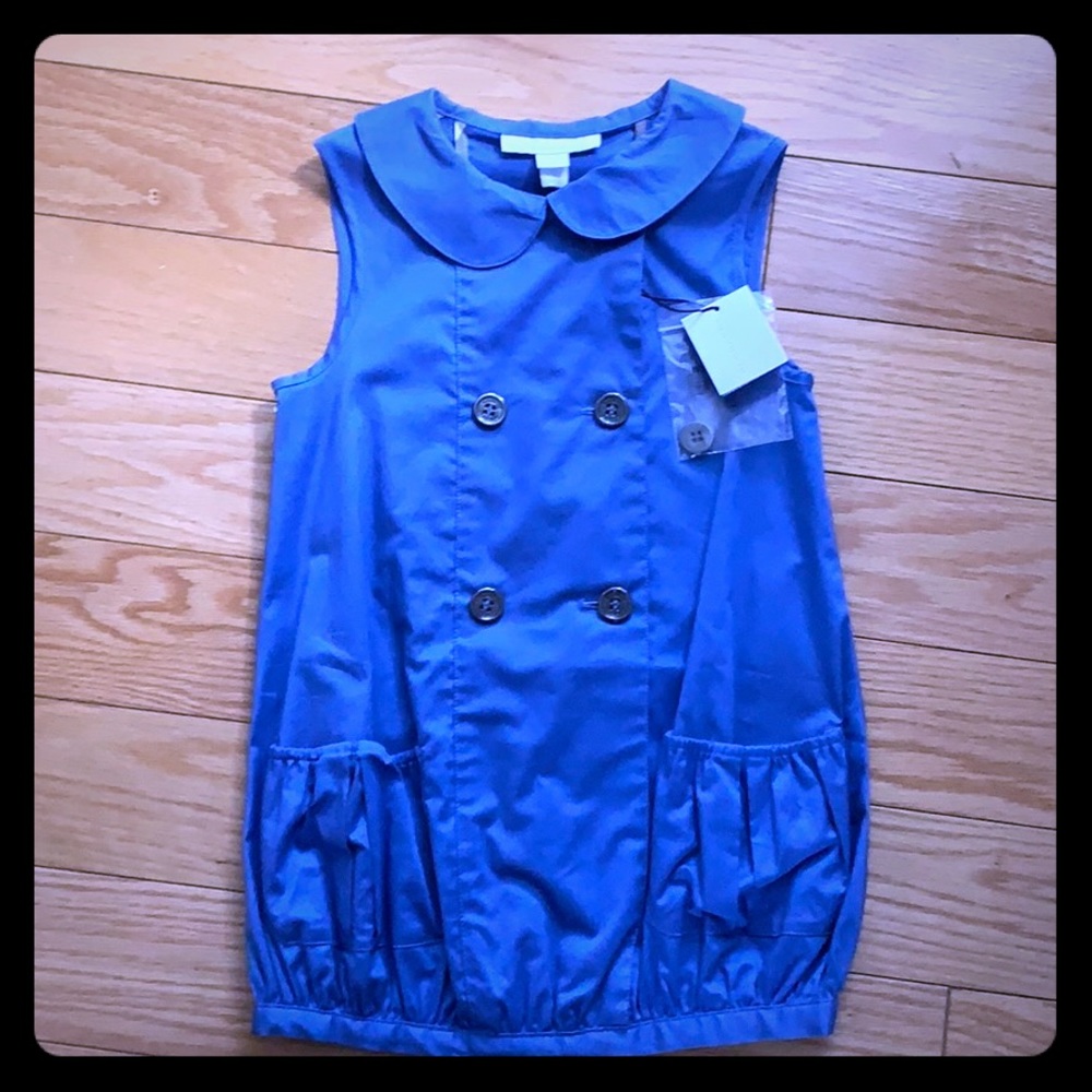 Burberry Baby Blue Bubble Dress Size 3Y